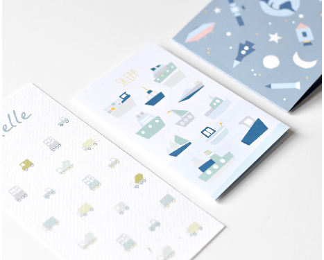 Geboortekaartjes in Scandinavische stijl